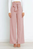Dress Casual Fashion Wide Leg Bow
