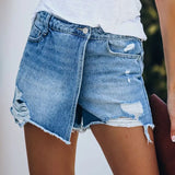 Fongt Women's Jeans Skirt Autumn And Winter Wish Hot Casual Personality Jeans High Waist Thin