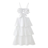 Fongt New French High-End Feeling Skinny Sexy Evening Dress Three-Dimensional Flower-Foldless Sleeveless Sleeveless Sleeveless Dress