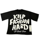 Fongt New T-Shirt KEEP Before And After Printing Round Neck Short Sleeve Direct Selling Hot