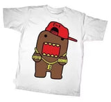 Fongt T-Shirt Y2K Costume Harajuku Goo-Tat Cartoon Pattern Print Men's And Women Round Collar Cotton Short Sleeves