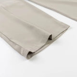 Fongt Homemade New Women's Ocean Smozy Casual With Fine Belts And Rendered Wide Legs