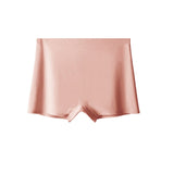 Summer Safety Short Panties Ice Silk Underpant Seamless Anti-glare Ladies Pants Girl Boxer Briefs Cozy Female