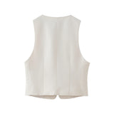 New Lace-Up Waistcoat 4749772 Straight Skirt 5427436 Suit-Outfit
