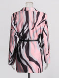 Australian Show Receipt Belt With Thin Suit Suit 2025 New Personality Trend Design Blazer Women's