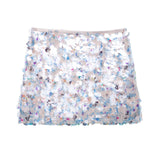 Fongt Women's Autumn And Winter Temperament Light Fashion New Party Squin Mini Skirt