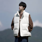 Fongt Cotton Vest Men's 2025 New Winter Shoulder Warm Boys Vest Cotton Jacket