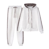 Leopard Print Hooded Sports Yoga