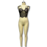 Fongt Lace Slings Summer New Low-Breast Perspective V-Neck Vest
