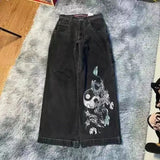 E-Commerce Street Clothing Jeans Y2K Pants Hip-Hop Embroidered Jeans Loose Jeans Harajuku-Outfit
