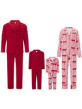 Women's Print Loose Casual Suit Pajamas Christmas Family