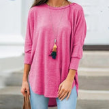 Casual Cotton O Neck