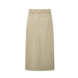Fongt New Folded Loose Vest 0518251 Straight Skirt 8710060