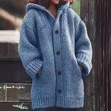 Fongt Women's Ebay Long Sweater New Cardigan Hooded Jacket M107