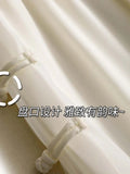 Chinese Style Retro Straight Wide-Leg Trousers Women's Summer Thin Waist Show Thin Loose Small Casual Pants-Outfit