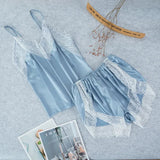 Sleepwear Sexy Satin Pajama