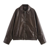 Fongt Women's Transparent Hard Yarn Pilot Jacket Jacket In Autumn 2025 Sweet And Cool 4341864