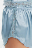 detailed Crop satin pajama