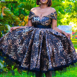 Long Summer Dress African Dresses For Women Clothes 2022 Sexy Off-shoulder Abaya Robe Longue Femme Vestidos Vintage Print
