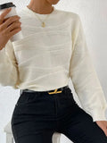 Fongt New Sweater Women's Solid Color Corrugated Collar Collar Collar On The Head Of The Knitwear Shirt