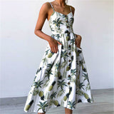 Floral Stripe Long