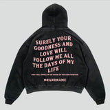 Unisex Hoodie Tops Street Hip Hop Letter Print Pullover Jacket 11281958-Outfit