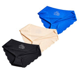 Sexy ladies panties one-piece seamless cotton ice silk underwear female close-fitting elastic breathable ladies briefs