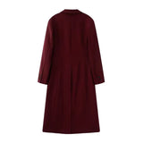 Fongt Women's Clothing 2025 Fashion Women's Decoration Temperament Long Coat