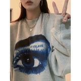 Oversize Sweatshirt Crewneck Hoodies