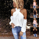Shoulder White Shirt