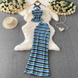 Fongt Style Unique Water Corrugated Sling Sling Coat High Waist Repair Look Hips