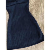 Fongt Lace Stitched Knitted Sling Vest Dress Women's New Retro Ass Skirt