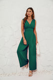 Fongt Women's Clothing 2026 Summer Commute Sleeveless Fashion Sleeveless Jumpsuit Women