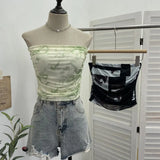 Fongt Shooting Running Volume With Chest Pad Holiday Brat Folding Outer Vest Wrapping Sleeveless Top 1119