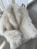 Fongt Winter Fashion Faux Fur Coat Women's Loose Soft Thicker Coat