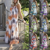 Quality Loose Tie-dye Print Long