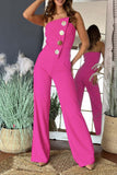 Fongt Creative Summer Fresh Fresh Fresh Sweet Women's Spandex Jumpsuit Lady's Jumpsuit
