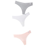 Women's Panties G-string Thong Cotton Underwear Sexy Panties Female Underpants Solid Letter Pantys Intimates