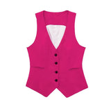 New Women's Double-Breasted Suit Jacket Straight Trousers 8194394 8003394-Outfit