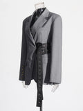 Fongt Suit 2025 Autumn New Commuter Wind Collar Long-Sleeved Casual Suit Jacket Woman