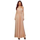Cross-Back Sexy Tie Dress Long Dress Dress-Outfit