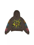 Printing Y2K Vintage Hoodie For Men And Women In The Same Style-Outfit