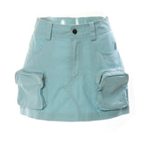 Fongt New Locomotive Three-Dimensional Pocket Personality Skirt Short Skirt 5 Color Optional 1651