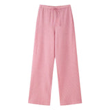 Fongt Homemade New Women's Styling Styling T-Flore Striped Wide Legs
