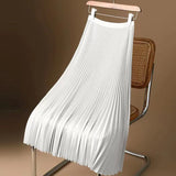 Fongt Organ Folding Long High-Waisted 100-Fold Skirt Over The Knee-Length Women's 2025 Thin Commuting