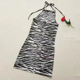 Women's Sexy Dress Summer Korean Version Sleeveless Bodycon Dress-Outfit