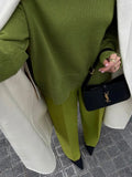Fongt Sale Of Solid Color Round-Neck Sweater Women 2025 New Soft Knitting Base Top