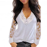 Through Polyester Long Sleeve shirt