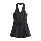Fongt Spring Casual Loose Punk Pilot Jacket Coat