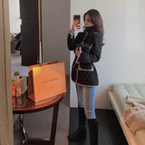 Big Size Long Cotton-padded Coat Long Sleeve Loose Fit Women Parkas Fashion Tide New Spring Autumn